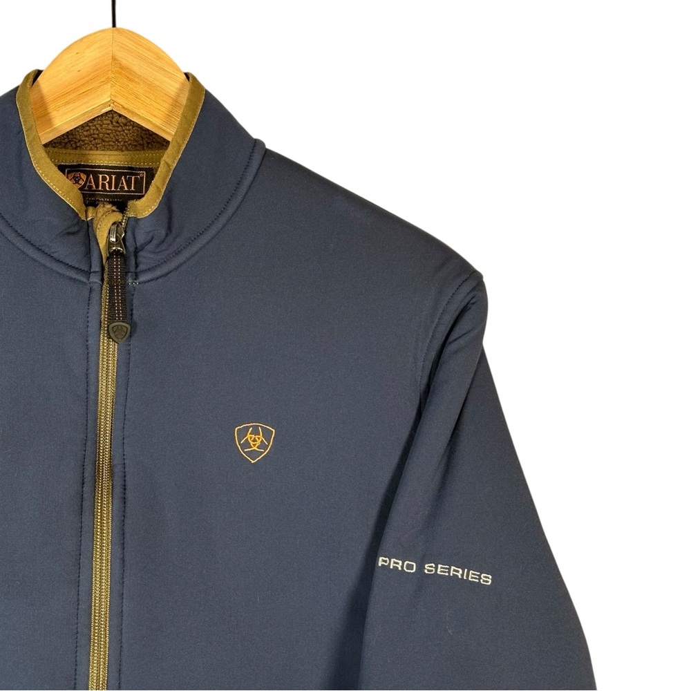 ARIAT Fleece-Lined Soft Shell Equestrian Polartec Jacket - Picture 4 of 8